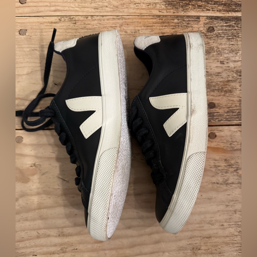 Veja Black and White Sneakers